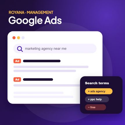 Royana google ads management